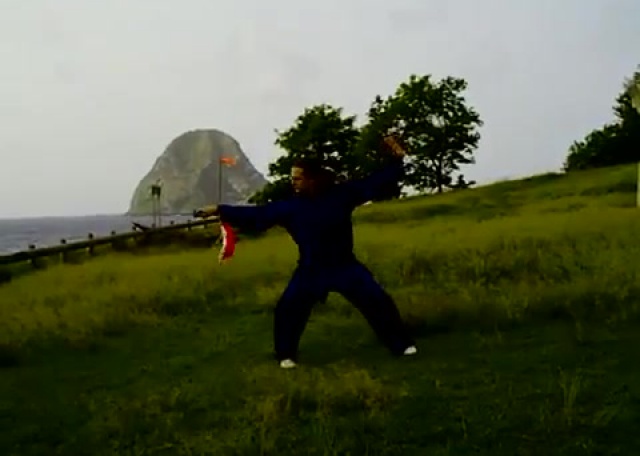 Le Sabre en Taichi style Yang par Najib Bouchiba